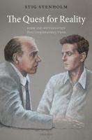 The quest for reality : Bohr and Wittgenstein, two complementary views /