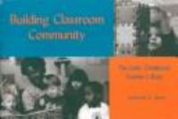 Building classroom community : the early childhood teacher's role /