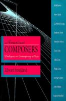 American composers : dialogues on contemporary music /