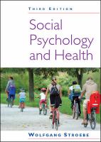 Social psychology and health