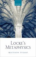 Locke's metaphysics /