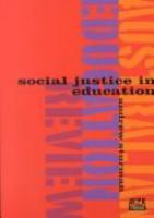 Social justice in education /
