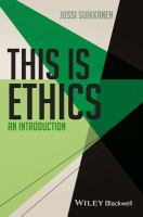 This is ethics : an introduction /