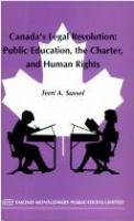 Canada's legal revolution : public education, the Charter, and human rights /