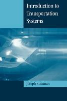 Introduction to transportation systems /