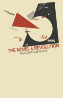 The novel and revolution.