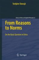 From reasons to norms on the basic question in ethics /