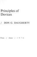 Physical principles of semiconductor devices /