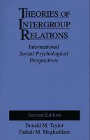 Theories of intergroup relations : international social psychological perspectives /