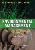 Environmental management : processes and practices for Australia /