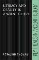Literacy and orality in ancient Greece /