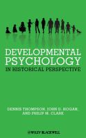 Developmental psychology in historical perspective /