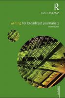 Writing for broadcast journalists