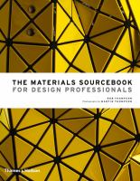 The materials sourcebook for design professionals /