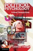 Political psychology : critical perspectives /