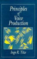 Principles of voice production /