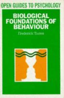 Biological foundations of behaviour /