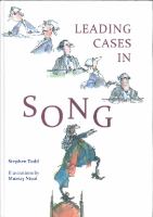 Leading cases in song : a lawyer's companion /