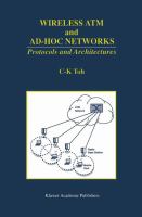 Wireless ATM and AD-HOC networks : protocols and architectures /
