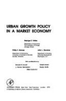 Urban growth policy in a market economy /