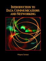Introduction to data communications and networking /