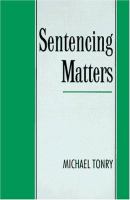 Sentencing matters /