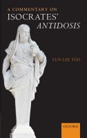 A commentary on Isocrates' Antidosis /