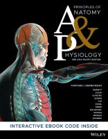 Principles of anatomy and physiology /