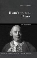 Hume's aesthetic theory : taste and sentiment /