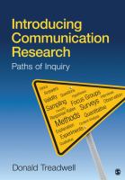 Introducing communication research : paths of inquiry /
