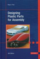 Designing plastic parts for assembly /