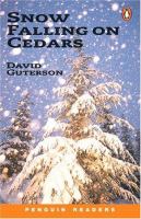 Snow falling on cedars /