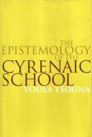 The epistemology of the Cyrenaic school /