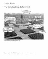 The cognitive style of PowerPoint /