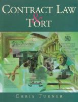 Contract law & tort /
