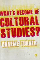What's become of cultural studies? /