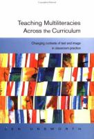 Teaching multiliteracies across the curriculum : changing contexts of text and image in classroom practice /