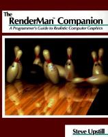 The RenderMan companion : a programmer's guide to realistic computer graphics /