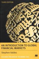 An introduction to global financial markets /