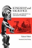 Kingship and sacrifice : ritual and society in ancient Hawaii /