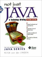 Not just Java : a technology briefing /