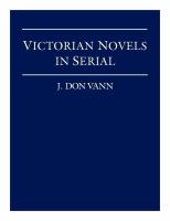 Victorian novels in serial /