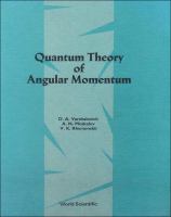 Quantum theory of angular momentum : irreducible tensors, spherical harmonics, vector coupling coefficients, 3nj symbols /