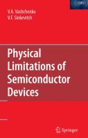 Physical limitations of semiconductor devices /
