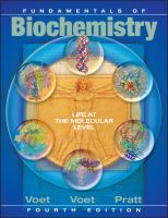 Fundamentals of biochemistry : life at the molecular level /