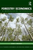 Forestry economics a managerial approach /