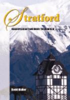 Stratford : Shakespearean town under the mountain : a history /