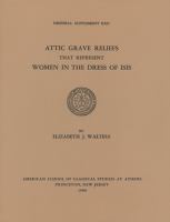 Attic grave reliefs that represent women in the dress of Isis /