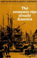 The economic rise of early America /