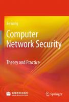Computer network security theory and practice /
